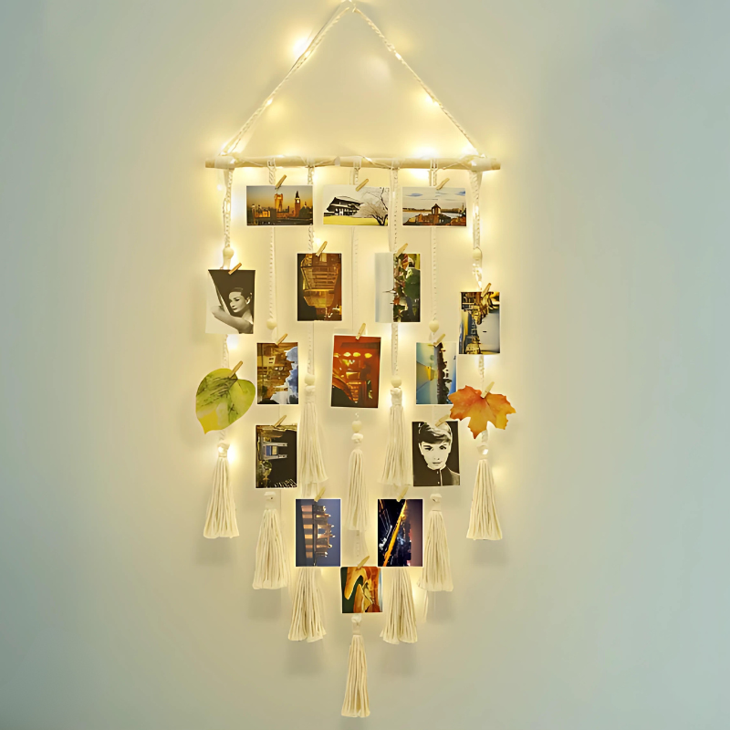 Rayvia LED Photo Display with Fairy Lights and Remote