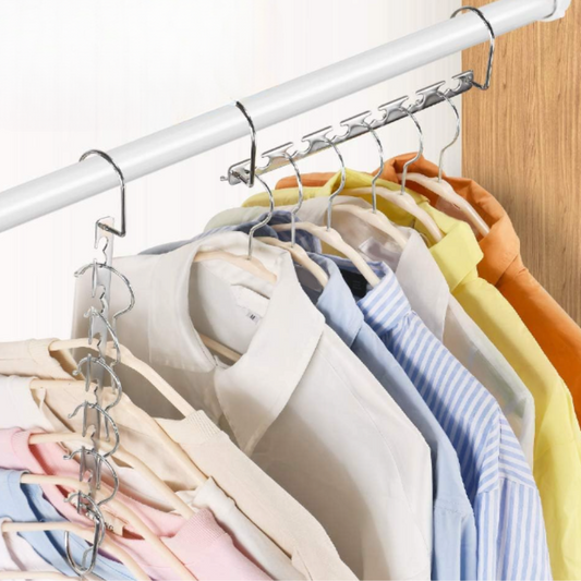 Rayvia Closet Organizer Hanger 6-Pack Space Saver