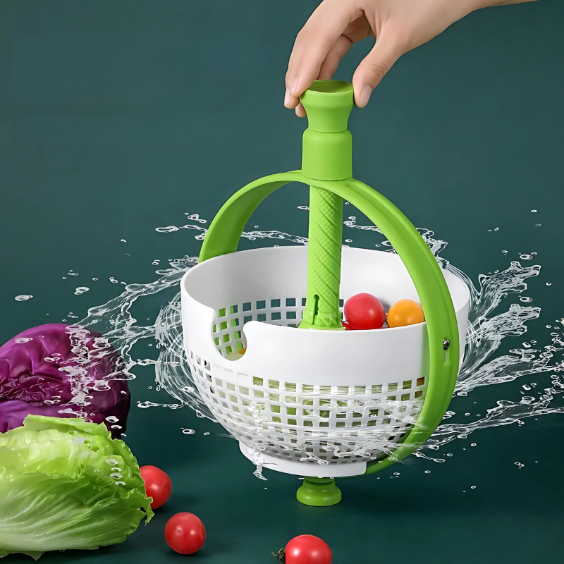 Rayvia Quick Dry Salad Spinner for Easy Meal Prep