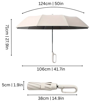 Rayvia Automatic Umbrella with Quick Hook Design