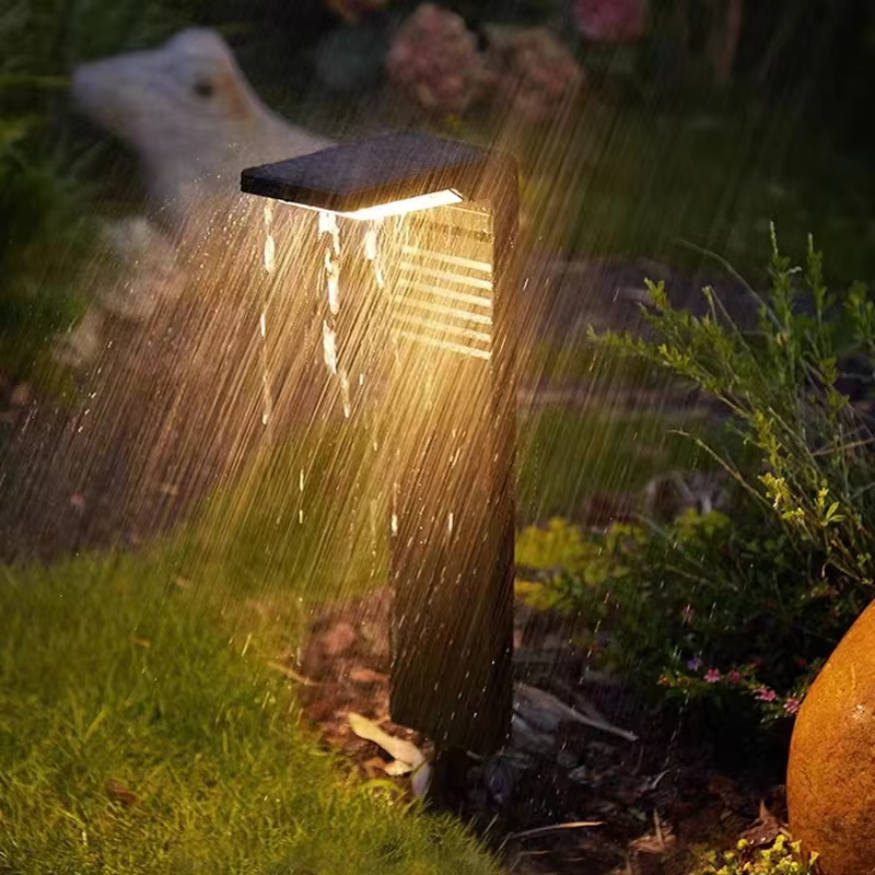 Minimalist LED Solar Pathway Lights