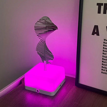 RoyaleGlow 3D Illusion Rotating Night Light Lamp – 10 Stylish Designs