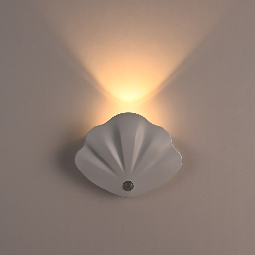 Shell Motion Light - Smart Sensor LED Night Light for Home Safety and Convenience