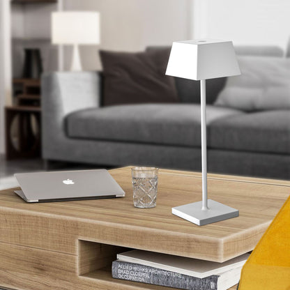 LumaLite Cordless LED Table Lamp – Minimalist Rechargeable Design with Touch Control