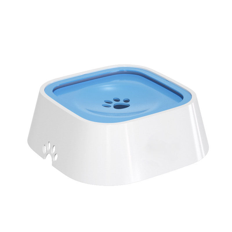 Pawellure No-Mess Slow-Drink Pet Water Bowl with Anti-Spill Design - Keeps Pets Dry & Floors Clean