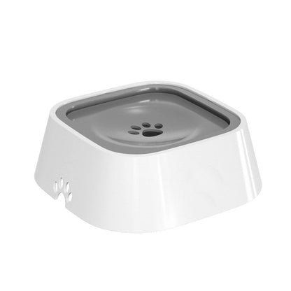 Pawellure No-Mess Slow-Drink Pet Water Bowl with Anti-Spill Design - Keeps Pets Dry & Floors Clean