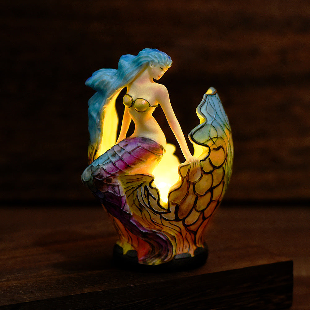 Royaleva WildCraft Animal Light Sculptures – Stained Glass LED Art Lamp