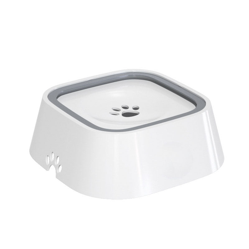 Pawellure No-Mess Slow-Drink Pet Water Bowl with Anti-Spill Design - Keeps Pets Dry & Floors Clean