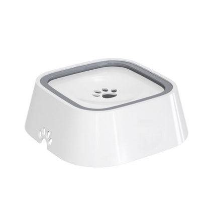 Pawellure No-Mess Slow-Drink Pet Water Bowl with Anti-Spill Design - Keeps Pets Dry & Floors Clean