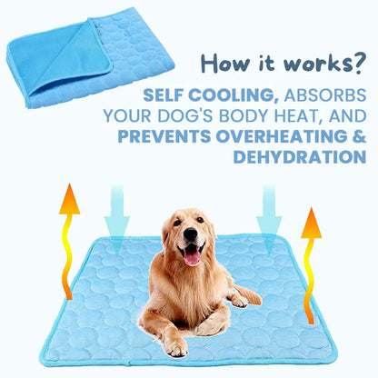 Furora Self-Cooling Mat for Dogs - 3-Layer Pet Cooling Pad for Heat Relief & Comfort