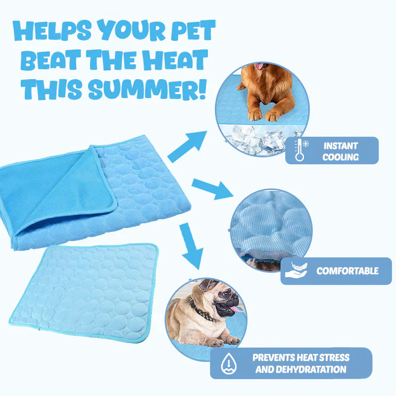 Furora Self-Cooling Mat for Dogs - 3-Layer Pet Cooling Pad for Heat Relief & Comfort