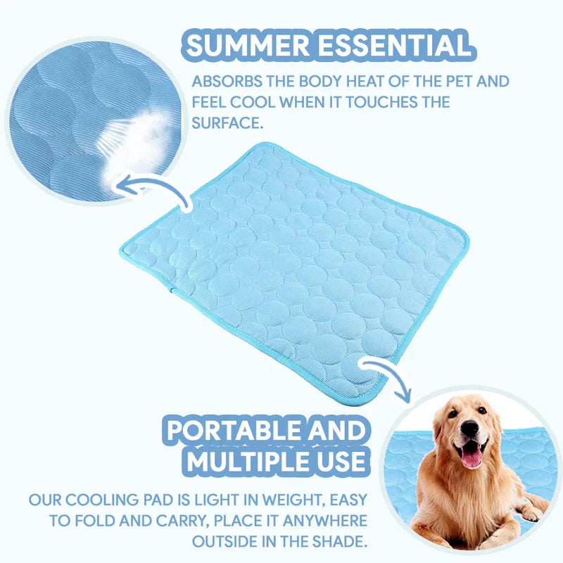 Furora Self-Cooling Mat for Dogs - 3-Layer Pet Cooling Pad for Heat Relief & Comfort