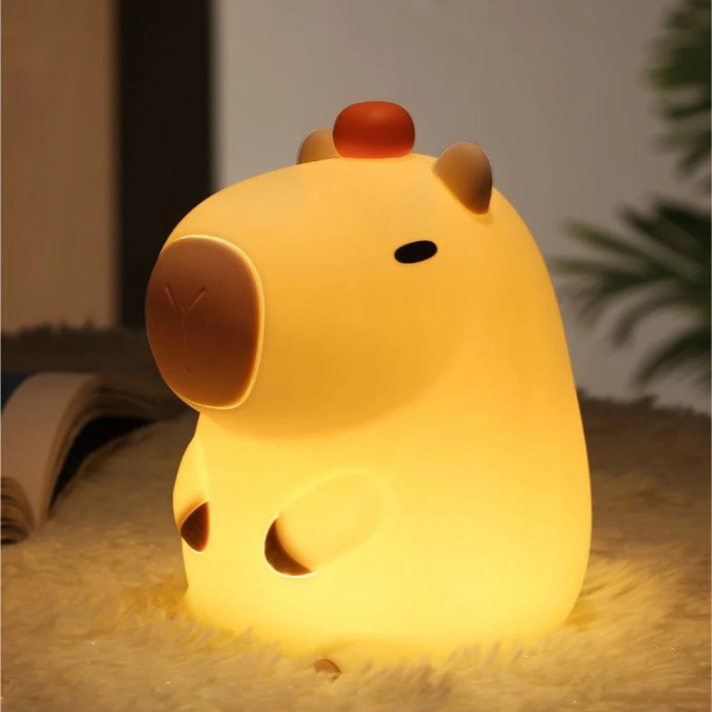 Capybara Night Light: Cute, Cozy, and Convenient - Default Title