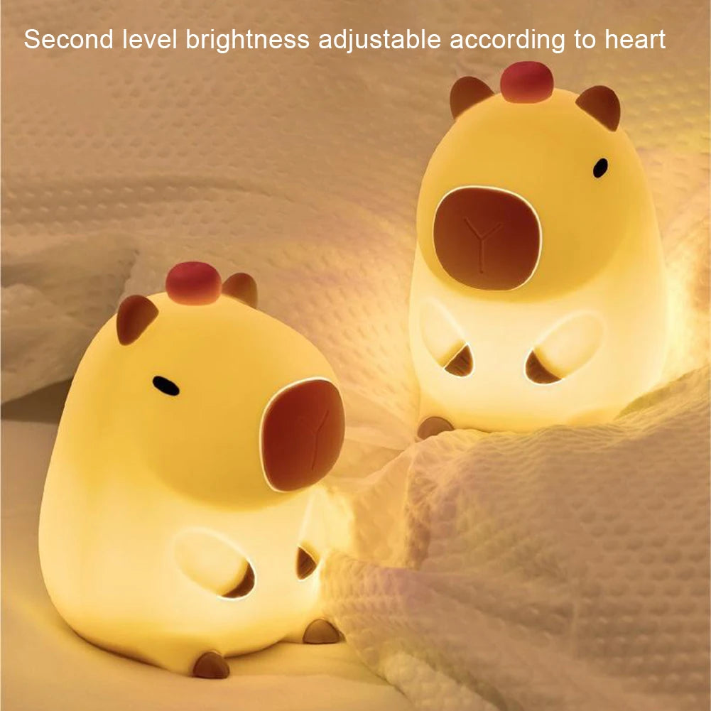 Capybara Night Light: Cute, Cozy, and Convenient - Default Title