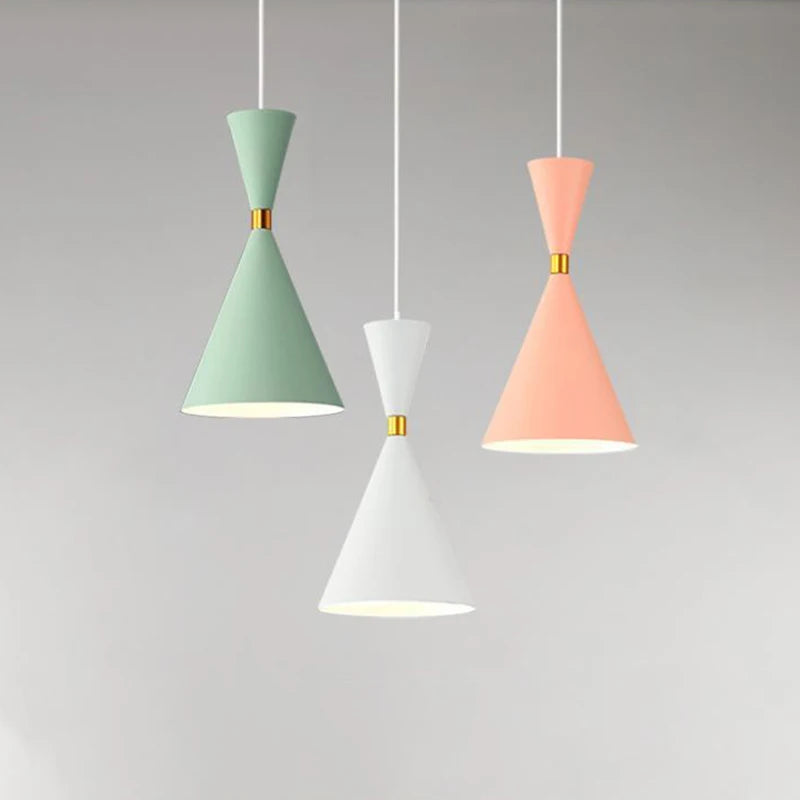 Royallure Minimalist Pendant Light for Modern Living Room & Dining Spaces - Pink