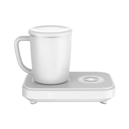 Royaleva Hot and Cold Cup Thermostat Pad with Wireless Charging – 3-in-1 Coaster for Home & Office