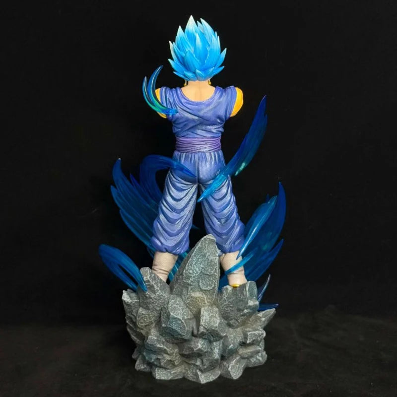 Royaleva Dragon Ball Vegetto Figurine – 33cm Static Action Anime Figure - Default Title