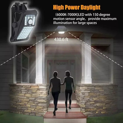 Royelux Solar LED Street Light - Motion Sensing Clip-On Outdoor Light