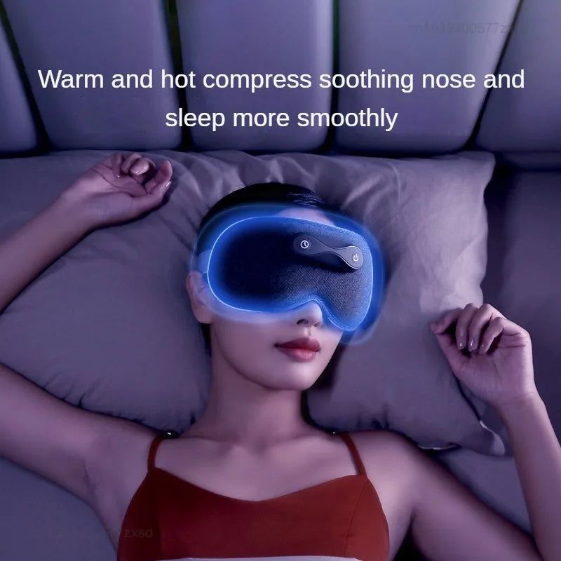 KULAX Graphene Heated Eye Mask – Full Shading, Light Blocking, Relaxing Sleep Aid