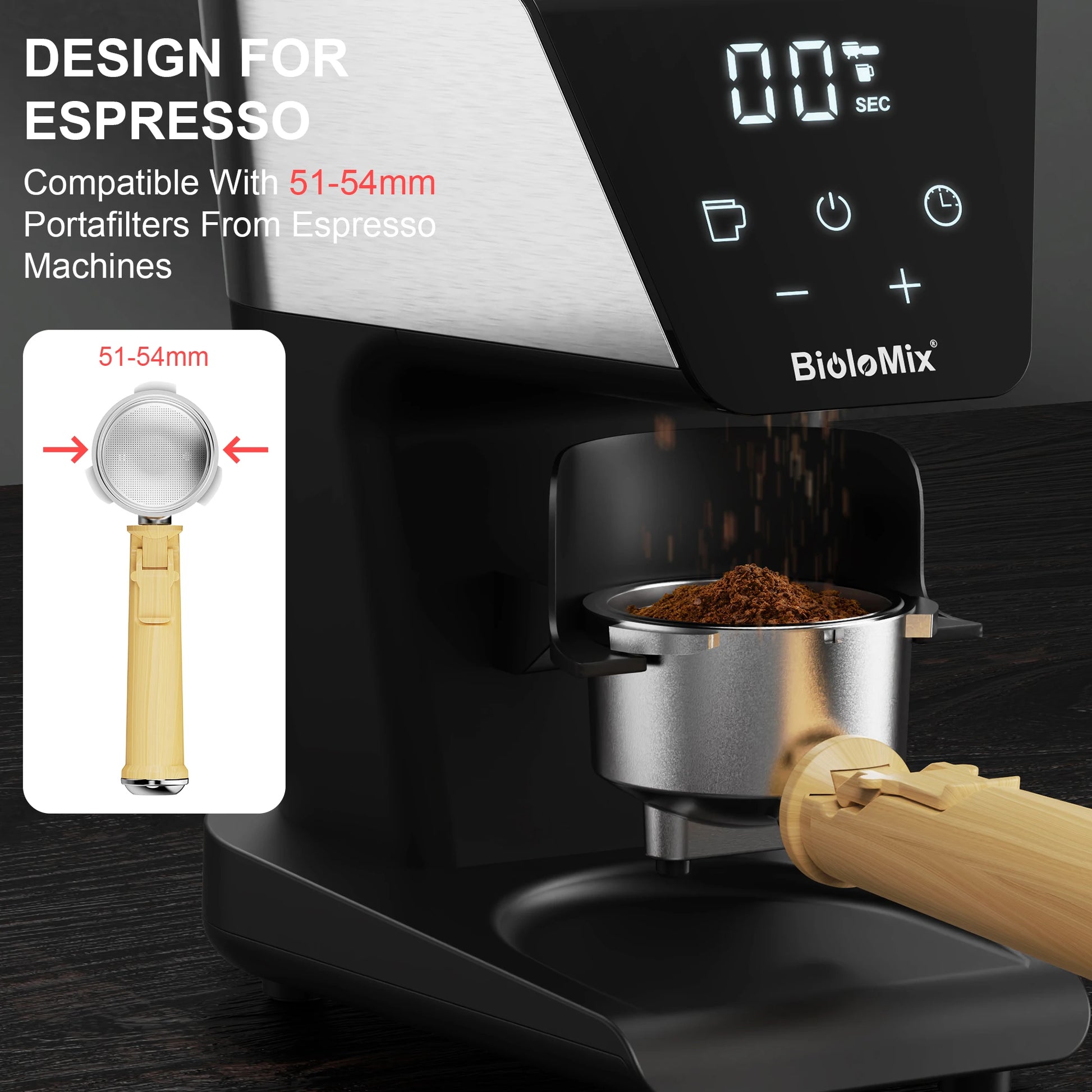 Elevate Your Coffee Game with the BioloMix Electric Coffee Grinder - BG706 / 110V / us