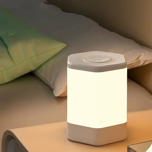 RoyaleGlow Touch Control LED Night Light - Rechargeable Bedside Table Lamp - Rechargeable 2400mAH