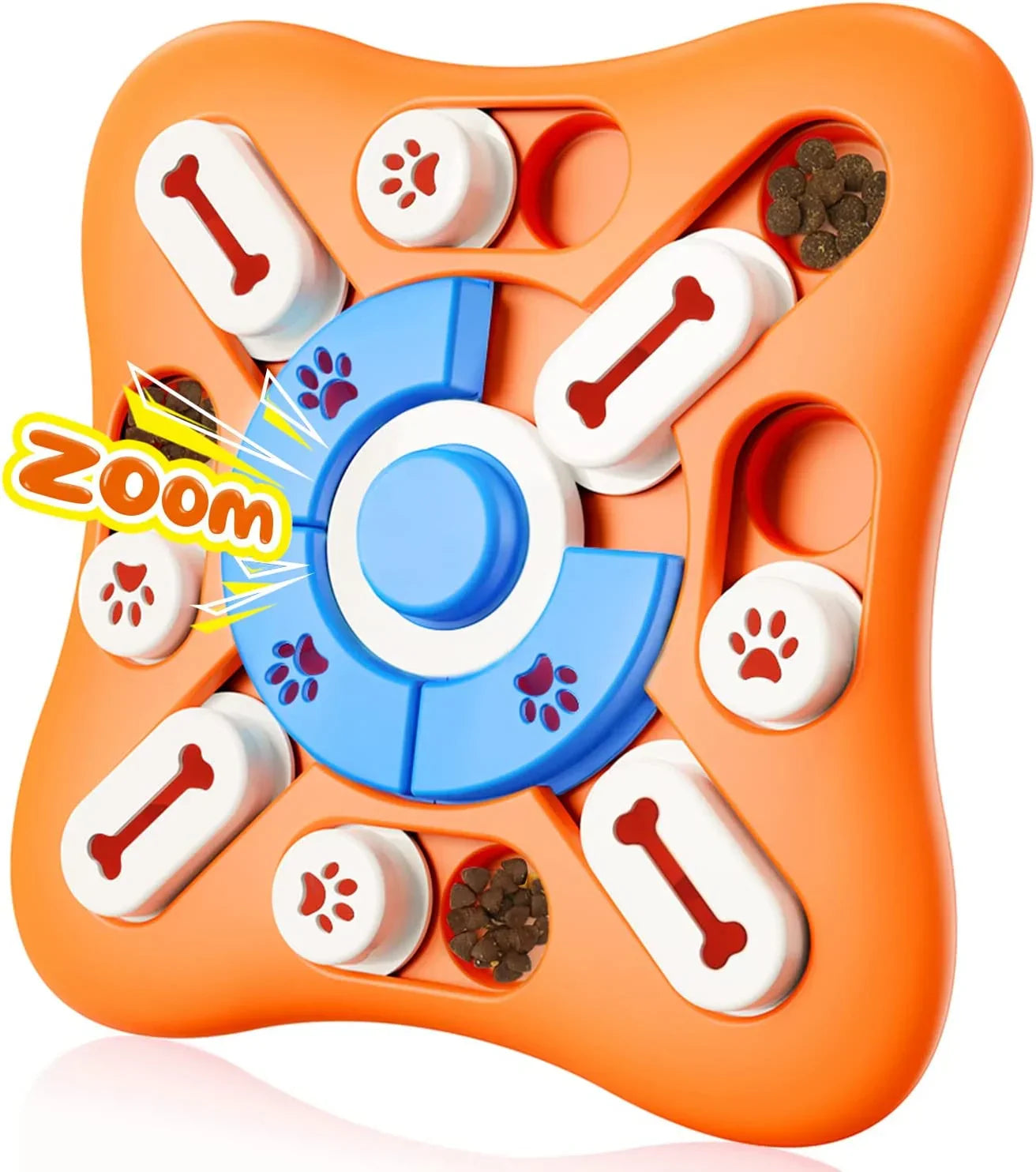 Pawellure Interactive Dog Puzzle Toy - Cognitive Treat Dispenser for All Sizes, Durable & Engaging Playtime