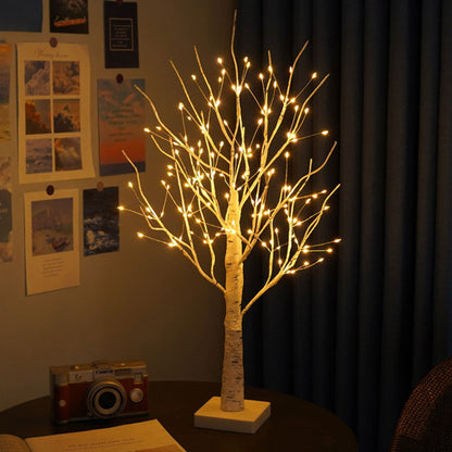 Royelux Nordic 55cm Birch Tree Light –  Bendable Branches