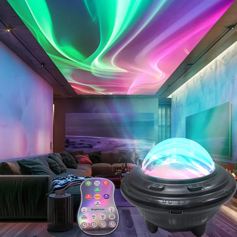 RoyaleGlow Aurora Starlight Projector – Transform Your Space with Magical Northern Lights - Default Title