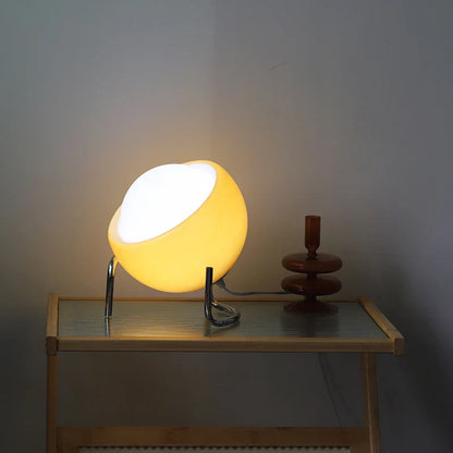 Bauhaus Glass Table Lamp - Retro LED Night Light for Bedroom & Living Room