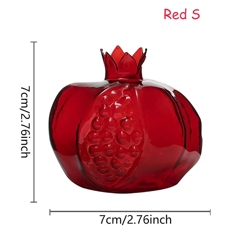 Royelux Nordic Pomegranate Glass Vase