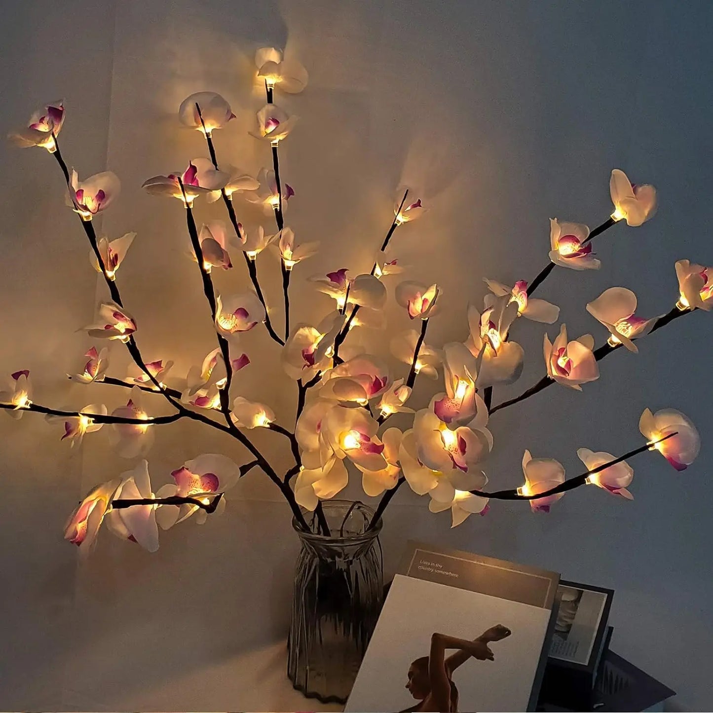 RoyaleGlow LED Orchid Tree Light – Elegant Decorative Lighting - Default Title