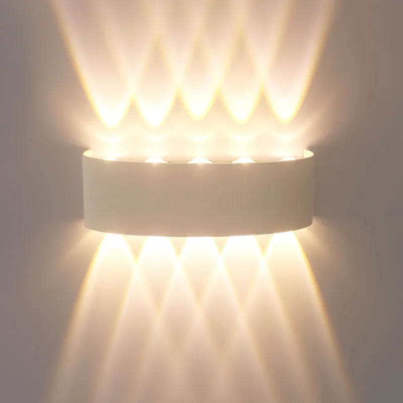 Royelux Modern LED Wall Lamp for Bedroom and Living Room Decor - 10w / 3000K