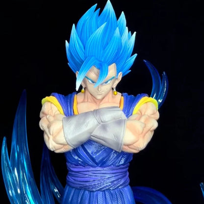 Royaleva Dragon Ball Vegetto Figurine – 33cm Static Action Anime Figure - Default Title