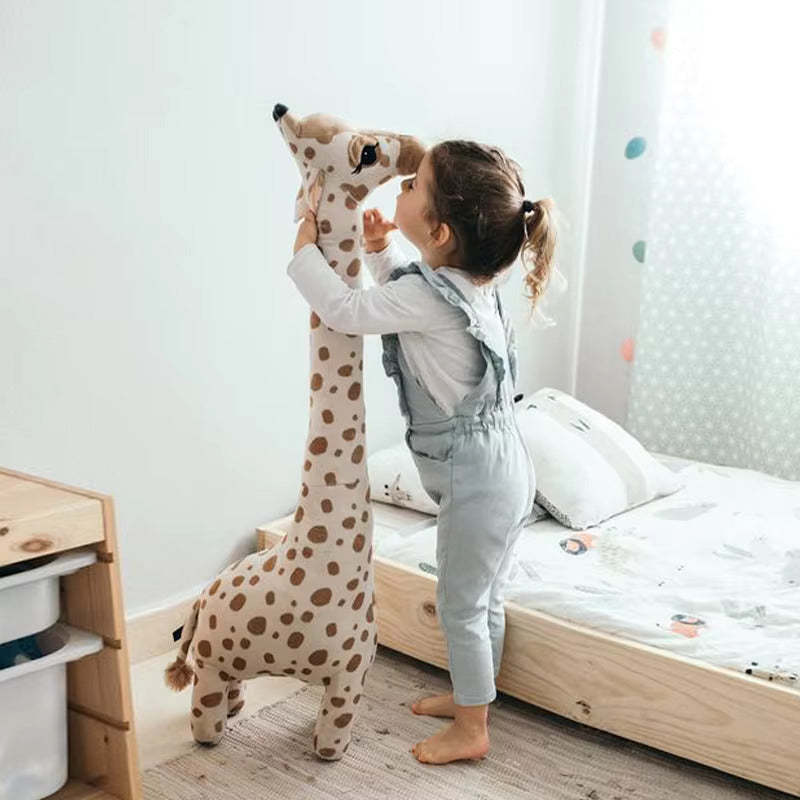 Royaleva Nordic Style Giraffe Plush - Adorable Standing Plush Toy for Kids - Medium