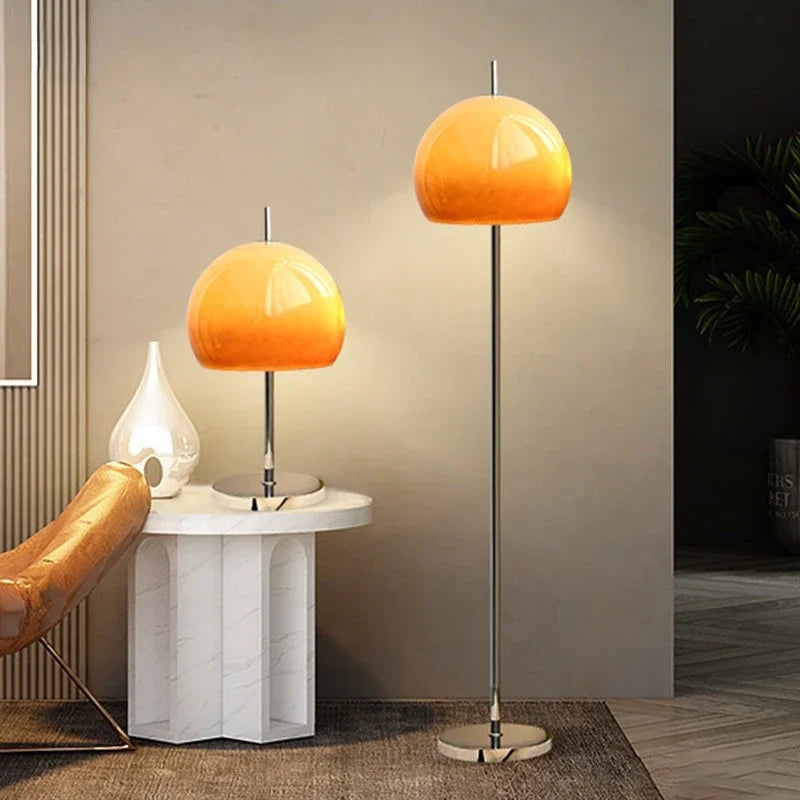 Bauhaus Retro Glass Table & Floor Lamp - Remote Dimming - Floor lamp