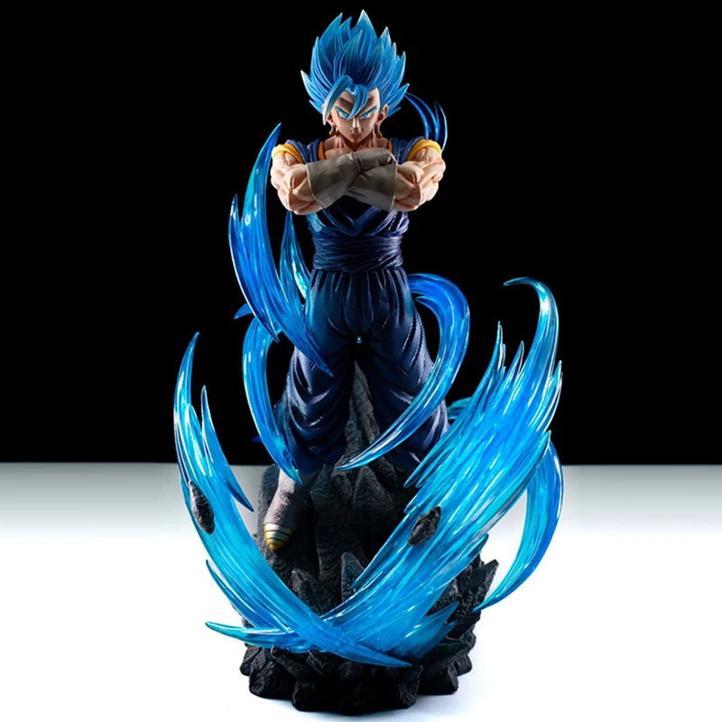 Royaleva Dragon Ball Vegetto Figurine – 33cm Static Action Anime Figure - Default Title