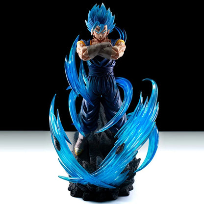 Royaleva Dragon Ball Vegetto Figurine – 33cm Static Action Anime Figure - Default Title