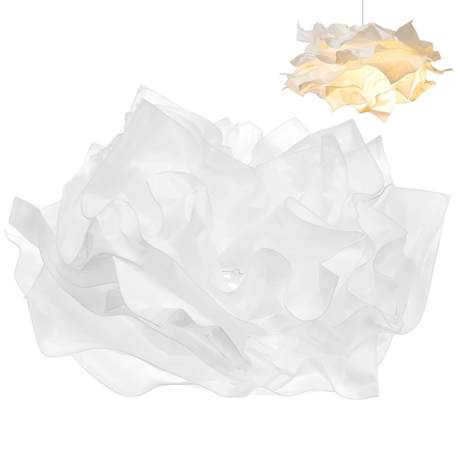 Royaleva Cloud Shape Paper Lampshade for Modern Home & Event Decor - Default Title