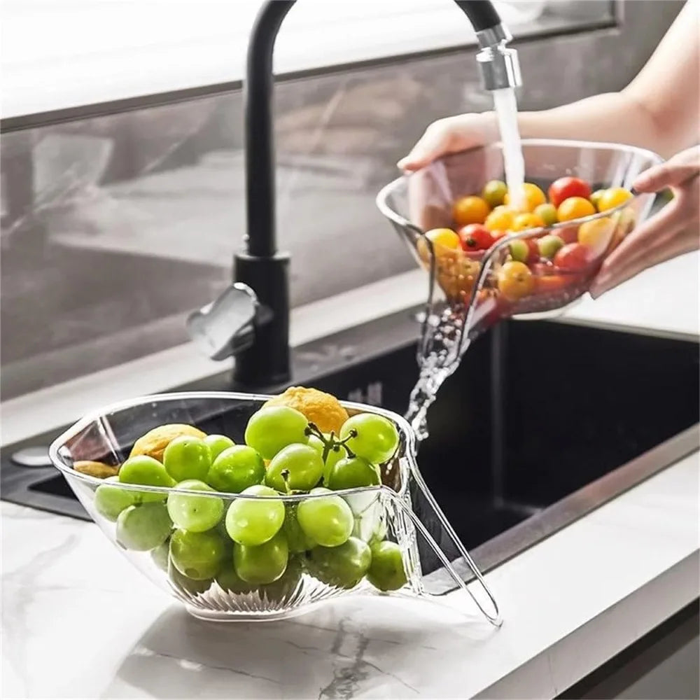 Royallure 2-in-1 Multifunctional Drain Basket & Kitchen Organizer