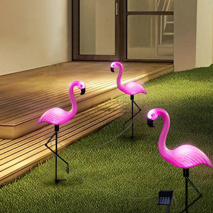 Royelux Solar Flamingo Garden Light - Decorative Waterproof Outdoor Lighting