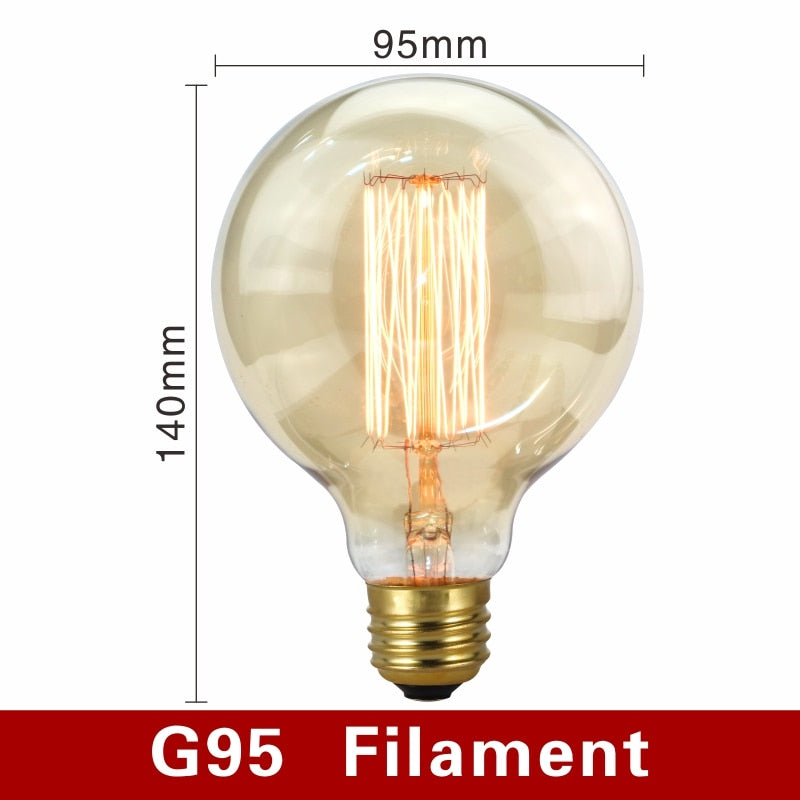 Royaleva Vintage Dimmable E27 Light Bulb – Warm Ambient Edison-Style