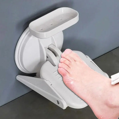 Royallure Shower Footrest & Shelf - Wall-Mounted Leg Support for Shaving & Comfort