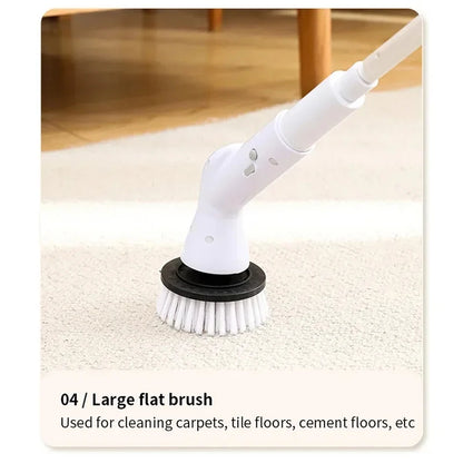 6-in-1 Wireless Electric Cleaning Brush - Revolutionize Your Cleaning Routine