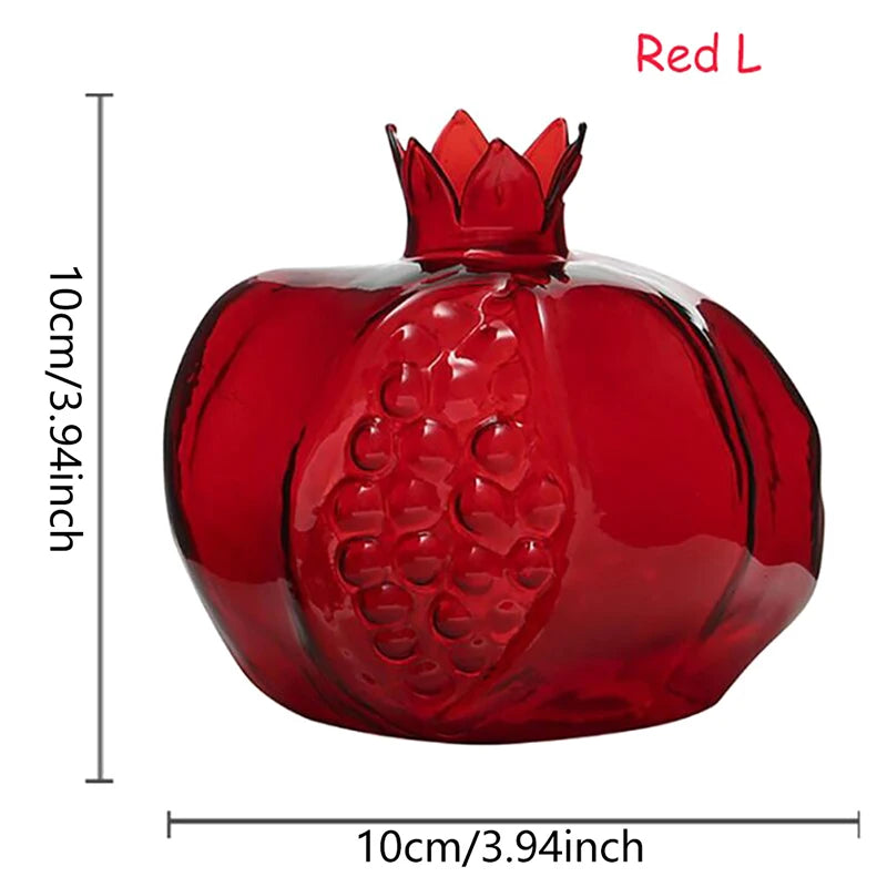 Royelux Nordic Pomegranate Glass Vase