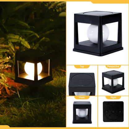 Royelux Solar Post Cap Light - Waterproof LED Fence & Patio Lamp