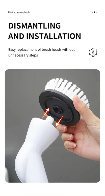 6-in-1 Wireless Electric Cleaning Brush - Revolutionize Your Cleaning Routine