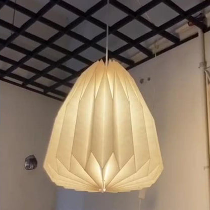 Royaleva Origami Pendant Lampshade for Nordic-Inspired Home Decor - Garlic