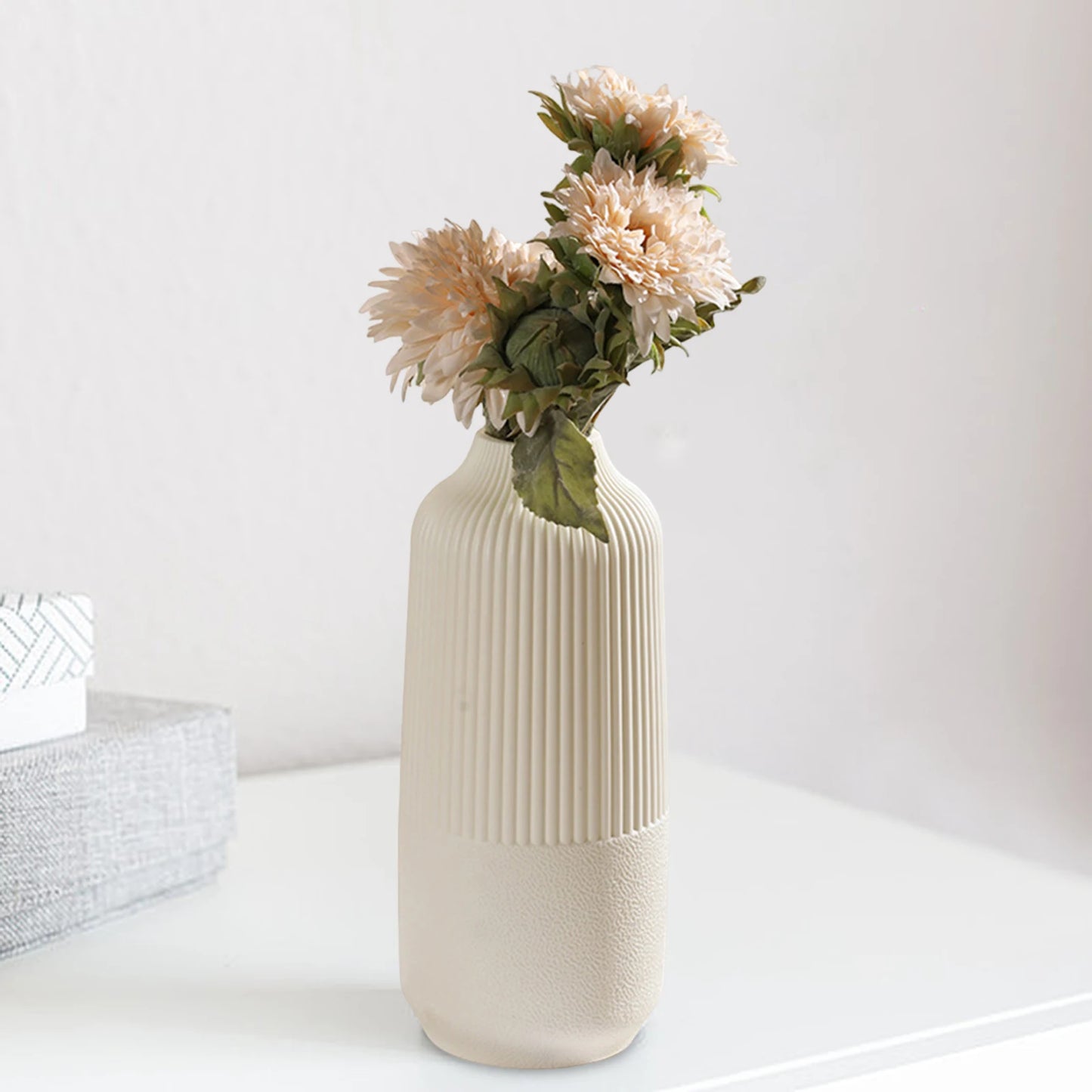 Royelux Modern Nordic Flower Vase - Minimalist Elegance for Any Space