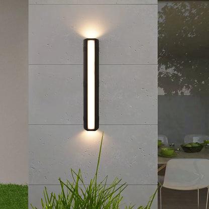 Royaleva Waterproof Outdoor Wall Lamp with 3-Sided LED Illumination - Default Title