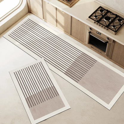 Royaleva Absorbent Anti-Slip Rug - Washable Diatomite Kitchen and Bathroom Mat - Design 4 / 40X60CM